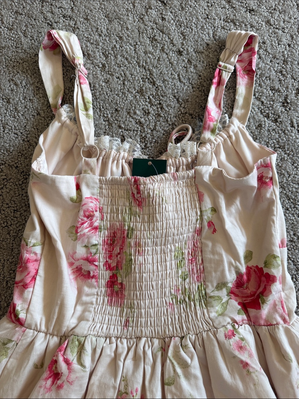 Wild Fable Floral Corset Dress Coquette Girl Whimsy Cottagecore Fairy XS NWT - Picture 10 of 12